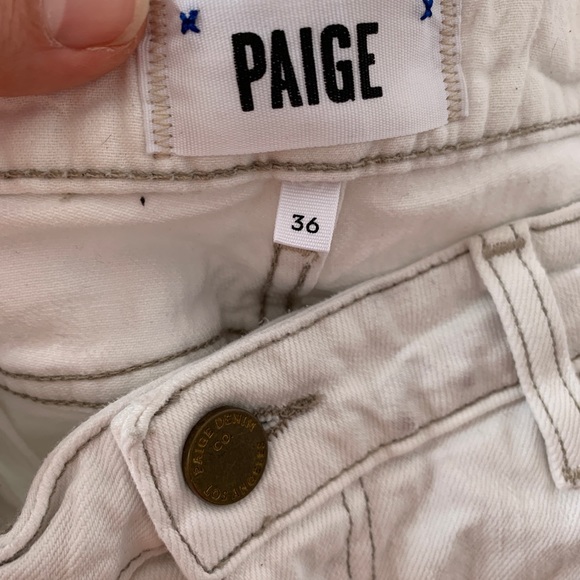 Paige Normandie White Jeans - Picture 4 of 7